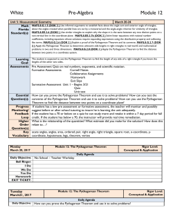 Lesson Plans 3-20 to 3-24