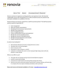 Serve First Kaizen Uncompromised Character