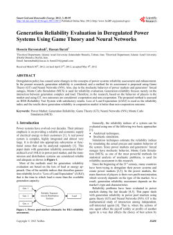 Generation Reliability Evaluation in Deregulated Power Systems