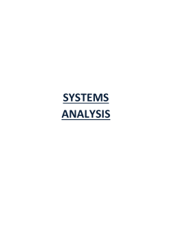 Analysis Final Documentation