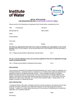 S oc E nv - Institute of Water