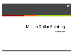 Million Dollar Painting - The New School Learning Portfolio!