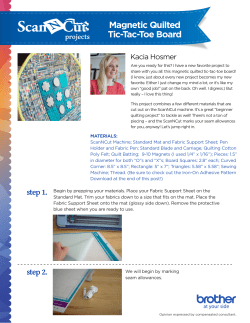 Magnetic Quilted Tic-Tac