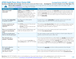 ATRIO Health Plans: Silver Choice 2500