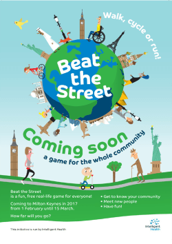 Beat the Street is a fun, free real-life game for everyone