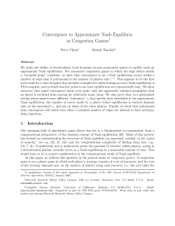 Convergence to Approximate Nash Equilibria in
