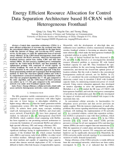 Energy Efficient Resource Allocation for Control Data