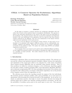 CIXL2: A Crossover Operator for Evolutionary Algorithms Based on