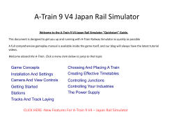 A-Train 9 Railway Simulator