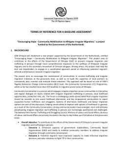 ToR- Dutch Baseline Assessement