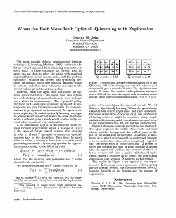 1994-When the Best Move Isn`t Optimal: Q