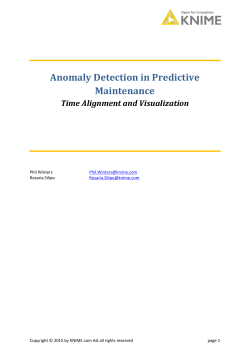Anomaly Detection in Predictive Maintenance