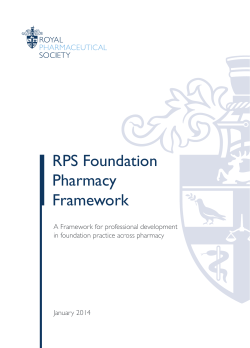RPS Foundation Pharmacy Framework