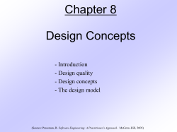 Data/Class Design