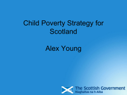The Child Poverty Strategy for Scotland
