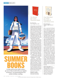 The World the Game Theorists Made One Wild Bird at a Time