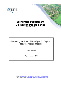 Evaluating the Role of Firm-Specific Capital in New Keynesian Models