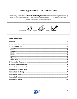 Meeting-in-a-Box: The Game of Life