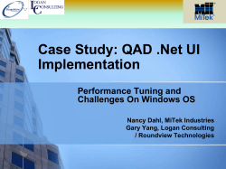 User Case Study: QXtend Implementation At