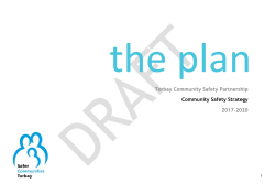 Community Safety Strategy 2017