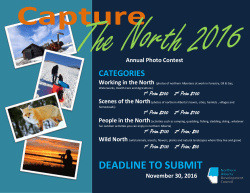 Capture the North - Constant Contact