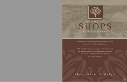 A well-balanced 44+ acre mixed-use community located between