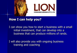 Lion Distributor Info Sum