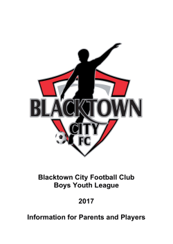 Information for Parents and Players BYL