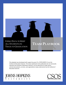 Team Playbook - Everyone Graduates Center