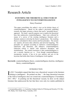 Extending the Theoretical Structure of Intelligence to