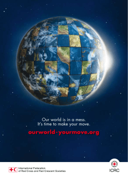 Our world is in a mess. It`s time to make your move.