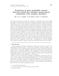 Evaluation of joint probability density function models for turbulent