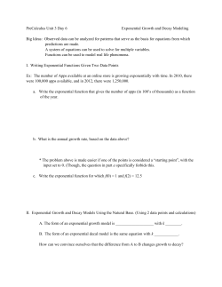 Unit 3 Day 6 Notes - Garnet Valley School District