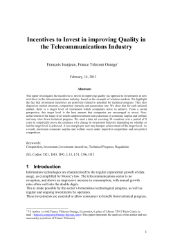 Competition and Optimal Amount of Investment in