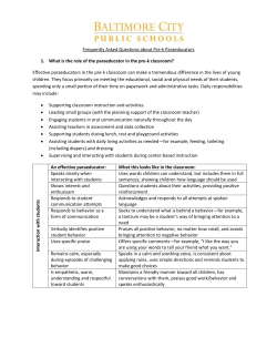 guidelines - Baltimore City Public Schools