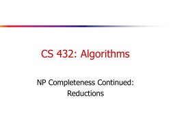 Conjuctive Normal Form