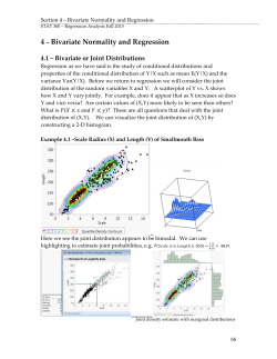 Bivariate Normality and Regression