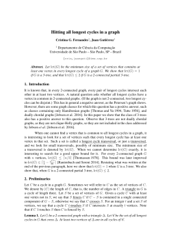 Hitting all longest cycles in a graph