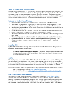 CIM Integrations &ndash; Remote Plugins - Brightspace Community