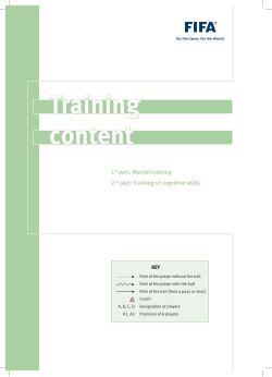 Training content