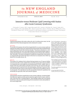 The new england journal of medicine
