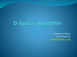 D-sparse