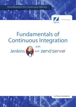 Fundamentals of Continuous Integration
