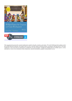 3D Math Primer for Graphics and Game