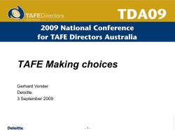 Deloitte On-screen Presentation