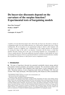 Do buyer-size discounts depend on the curvature of the surplus
