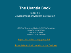 Development of Modern Civilization