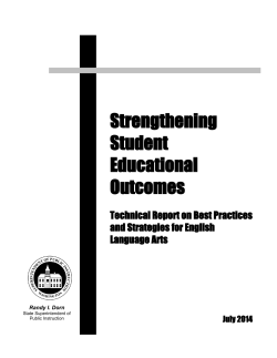 Technical Report on Best Practices and Strategies for