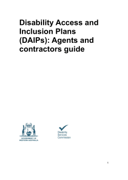 (DAIPs): Agents and contractors guide