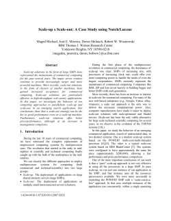 Scale-up x Scale-out: A Case Study using Nutch/Lucene